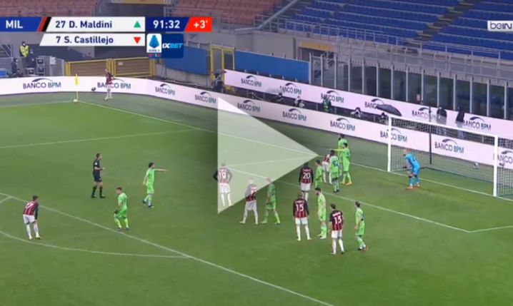 Theo ŁADUJE GOLA na 3-2 w 92 minucie z Lazio! [VIDEO]